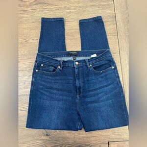 EUC Banana Republic Women’s Skinny Jeans - 32/14 - Dark Wash